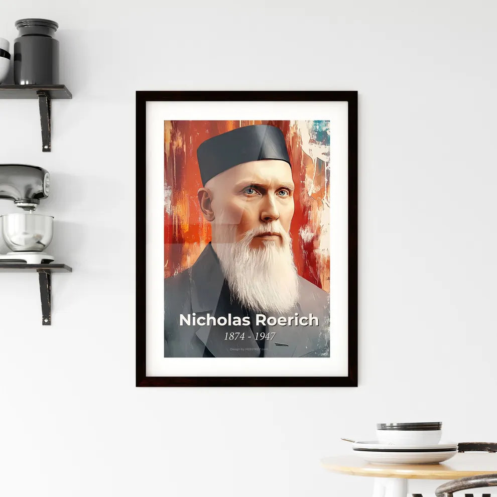 Portrait of Nicholas Roerich Hangings