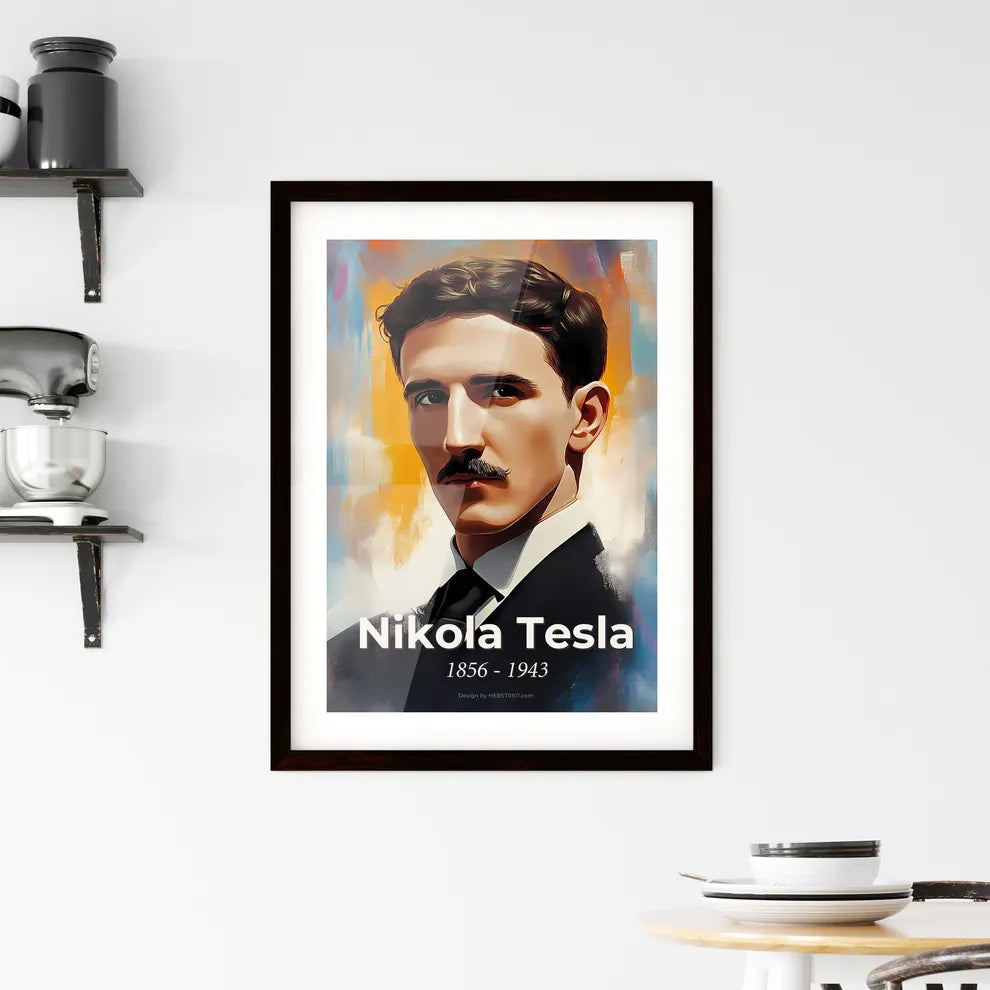 Portrait of Nikola Tesla Hangings