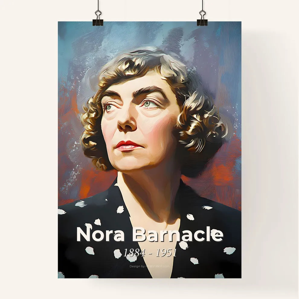 Portrait of Nora Barnacle Poster