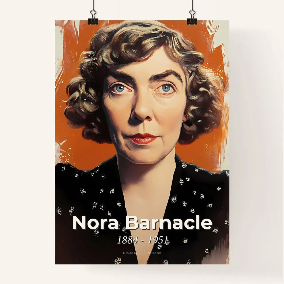 Portrait of Nora Barnacle Poster