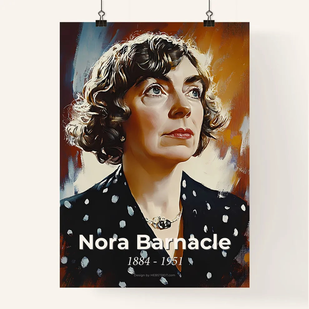 Portrait of Nora Barnacle Poster