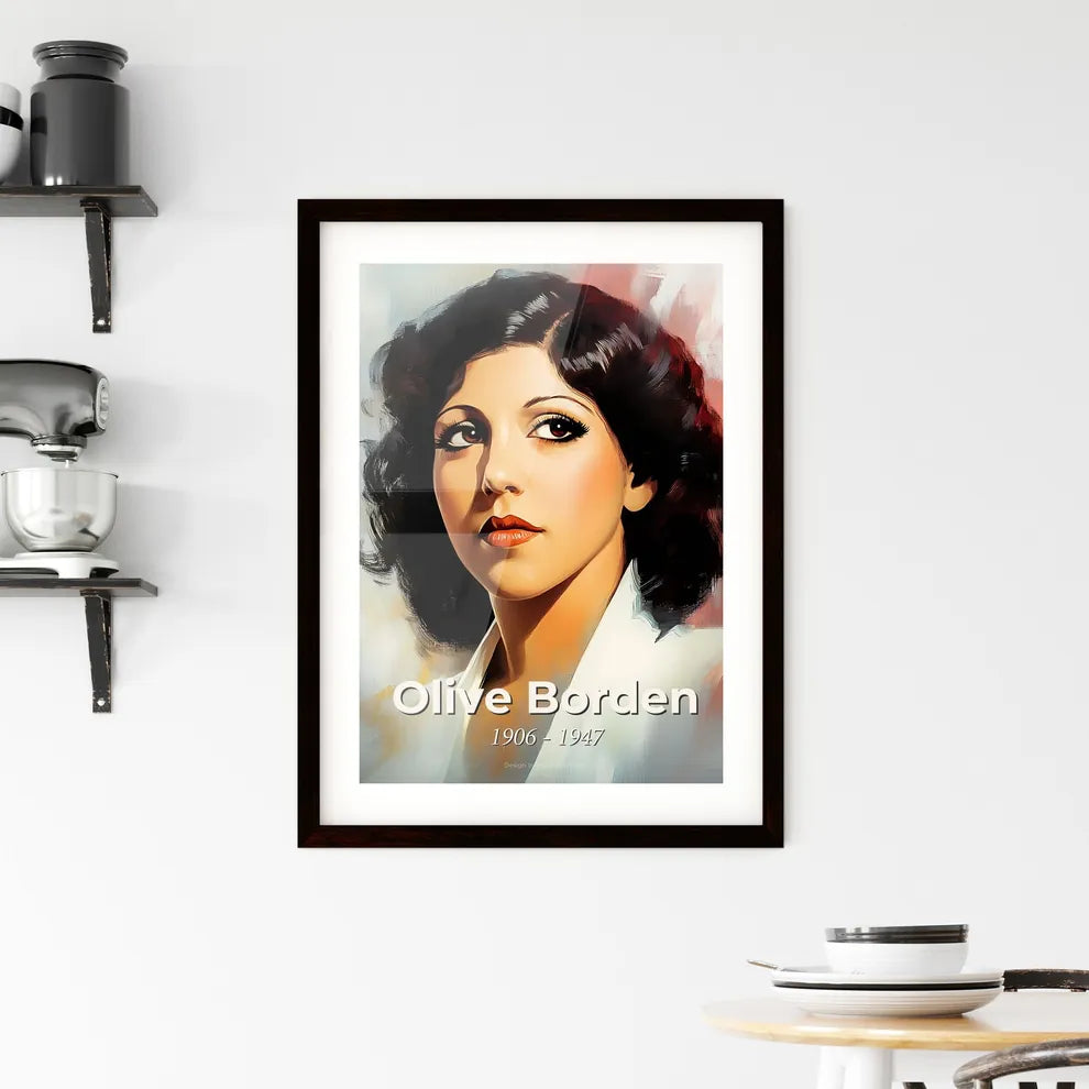 Portrait of Olive Borden Framed Print