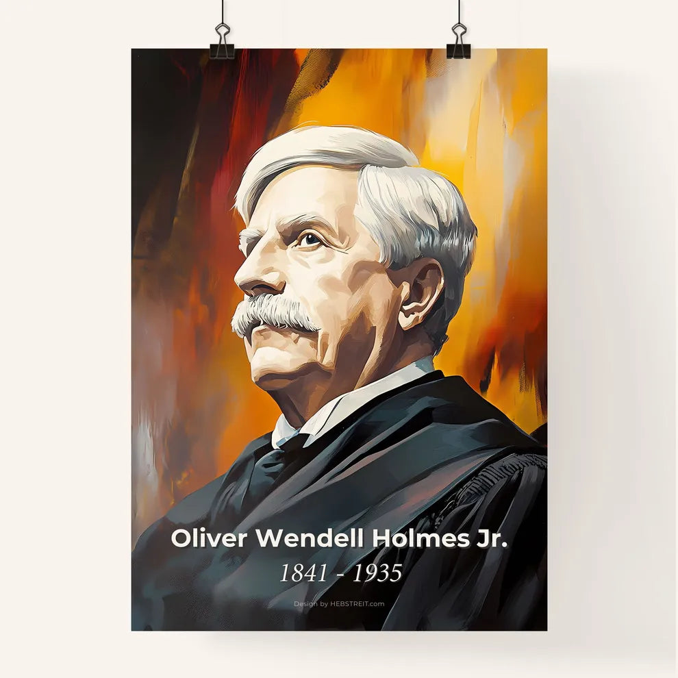 Portrait of Oliver Wendell Holmes Jr. Poster