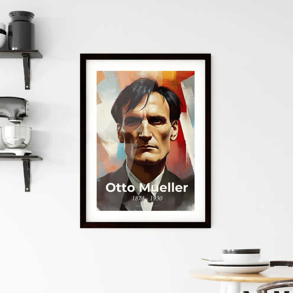 Portrait of Otto Mueller Hangings