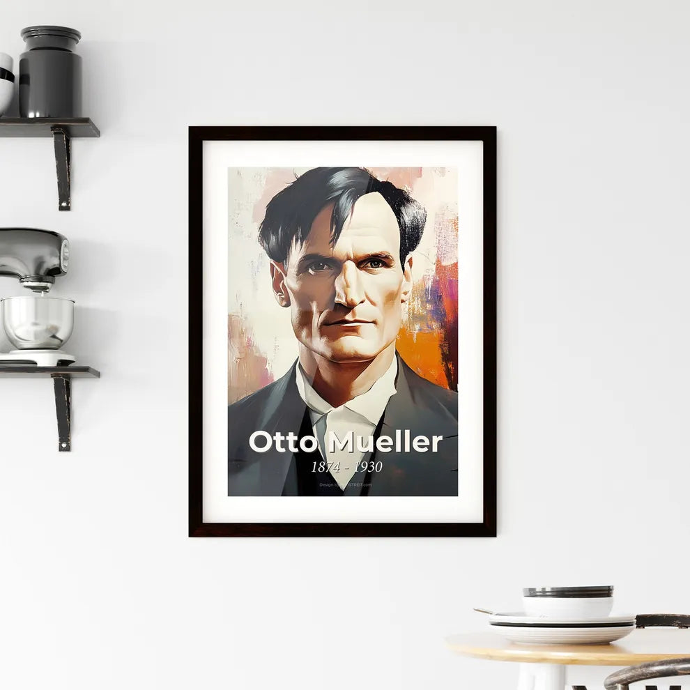 Portrait of Otto Mueller Hangings