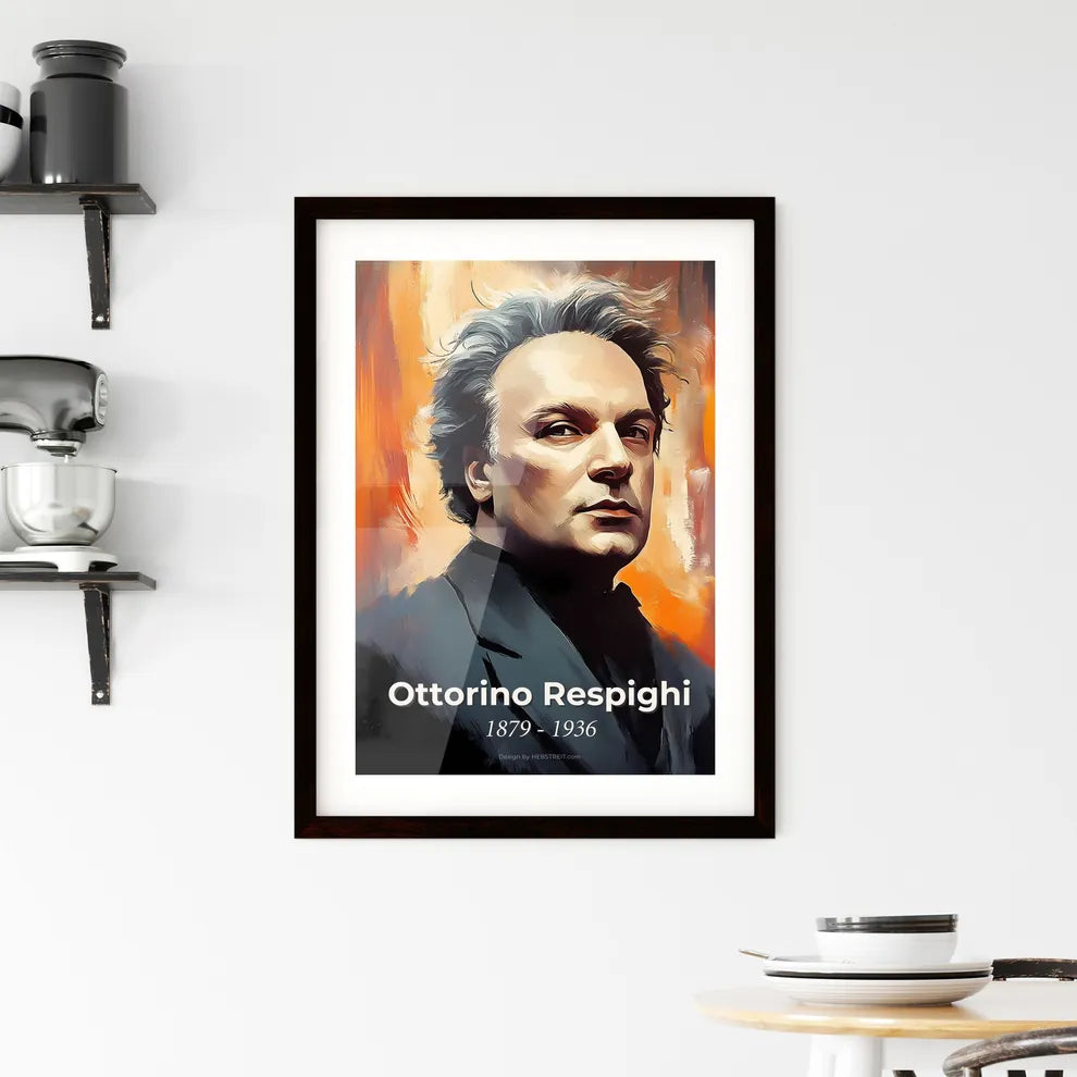 Portrait of Ottorino Respighi Hangings