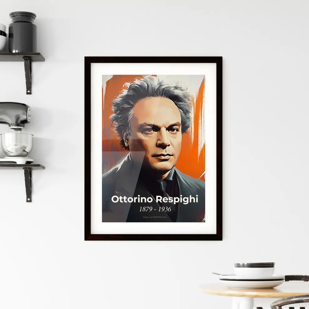 Portrait of Ottorino Respighi Hangings