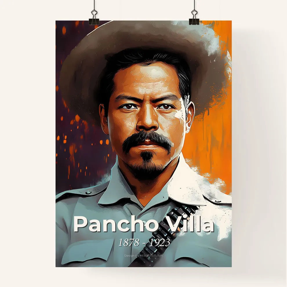 Portrait of Pancho Villa Poster
