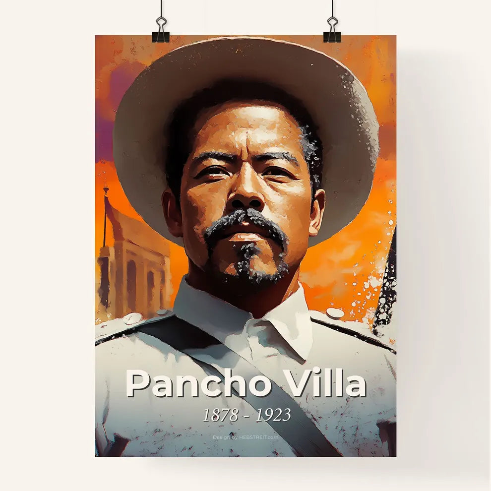 Portrait of Pancho Villa Poster