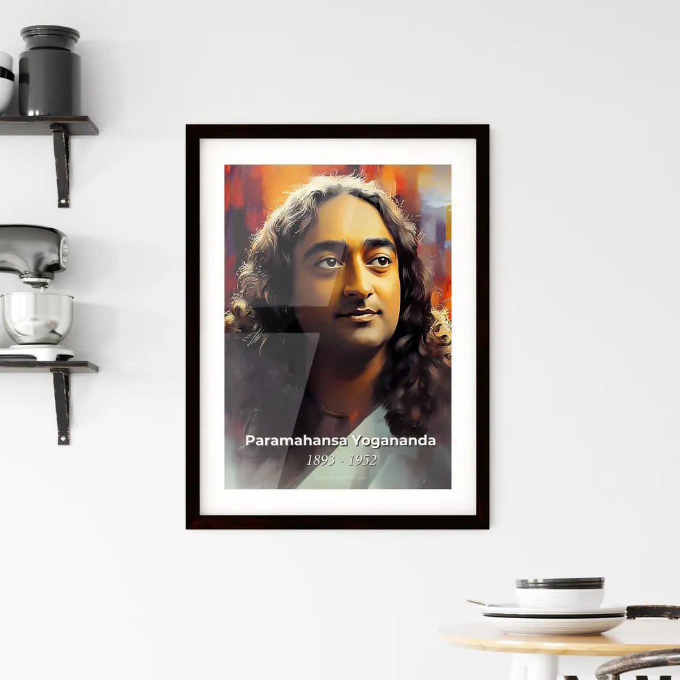 Portrait of Paramahansa Yogananda Framed Print