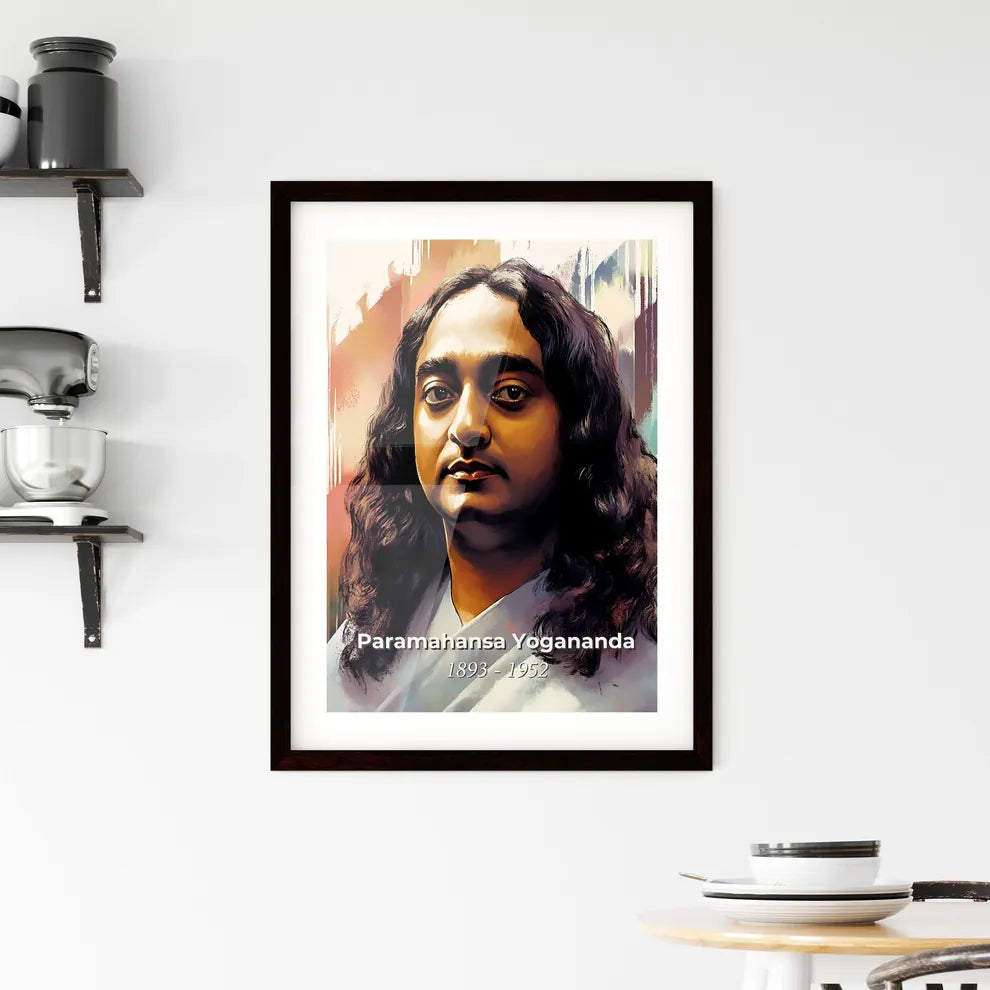 Portrait of Paramahansa Yogananda Framed Print
