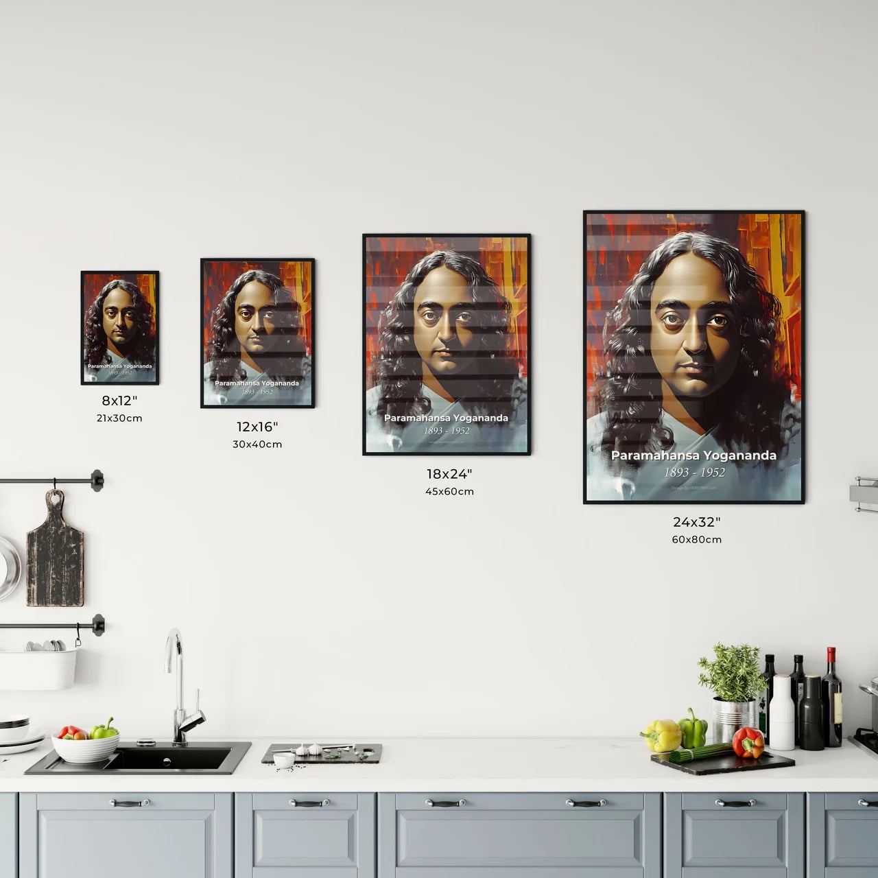 Portrait of Paramahansa Yogananda - Kitchen Hangings