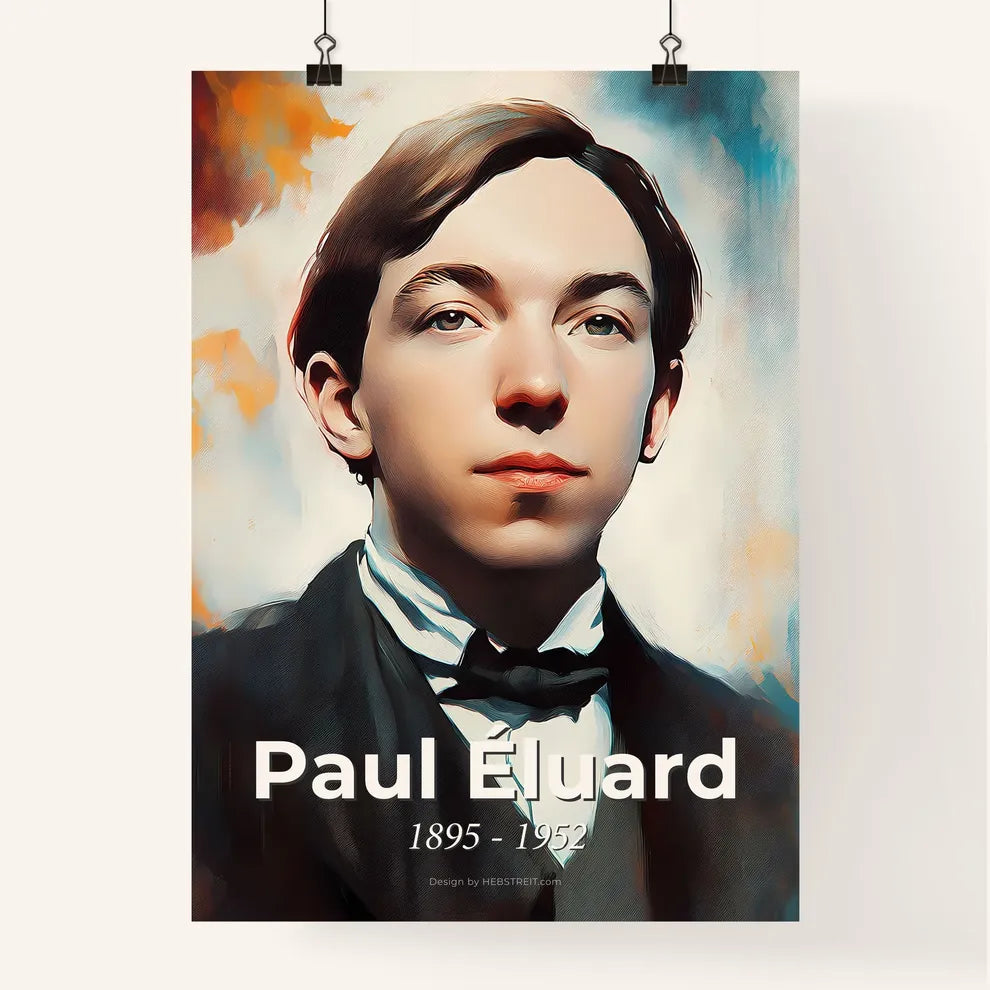 Portrait of Paul Éluard Poster