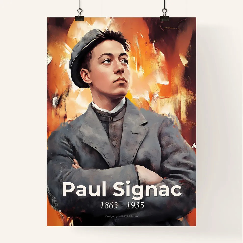Portrait of Paul Signac Poster