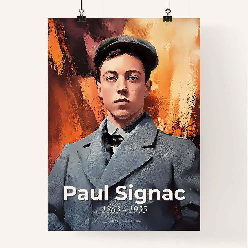 Portrait of Paul Signac Poster