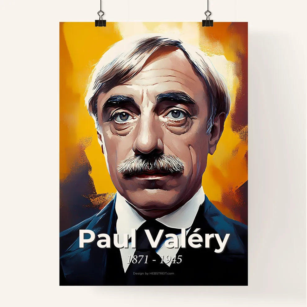 Portrait of Paul Valéry Poster