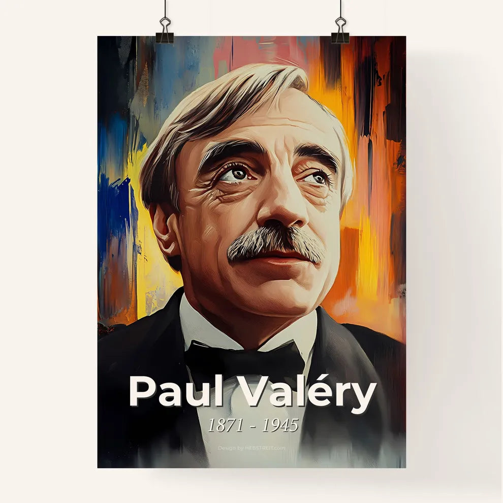 Portrait of Paul Valéry Poster