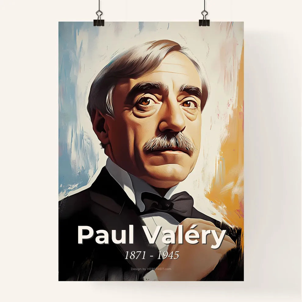 Portrait of Paul Valéry Poster