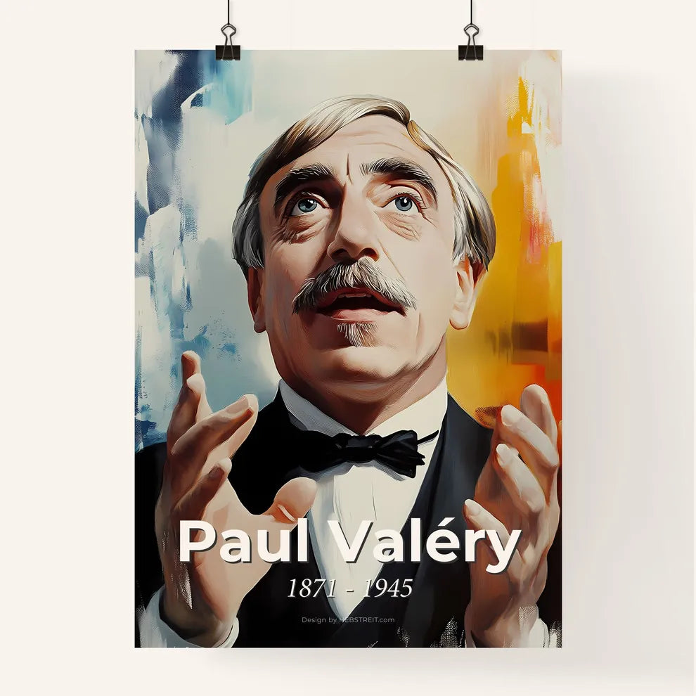 Portrait of Paul Valéry Poster