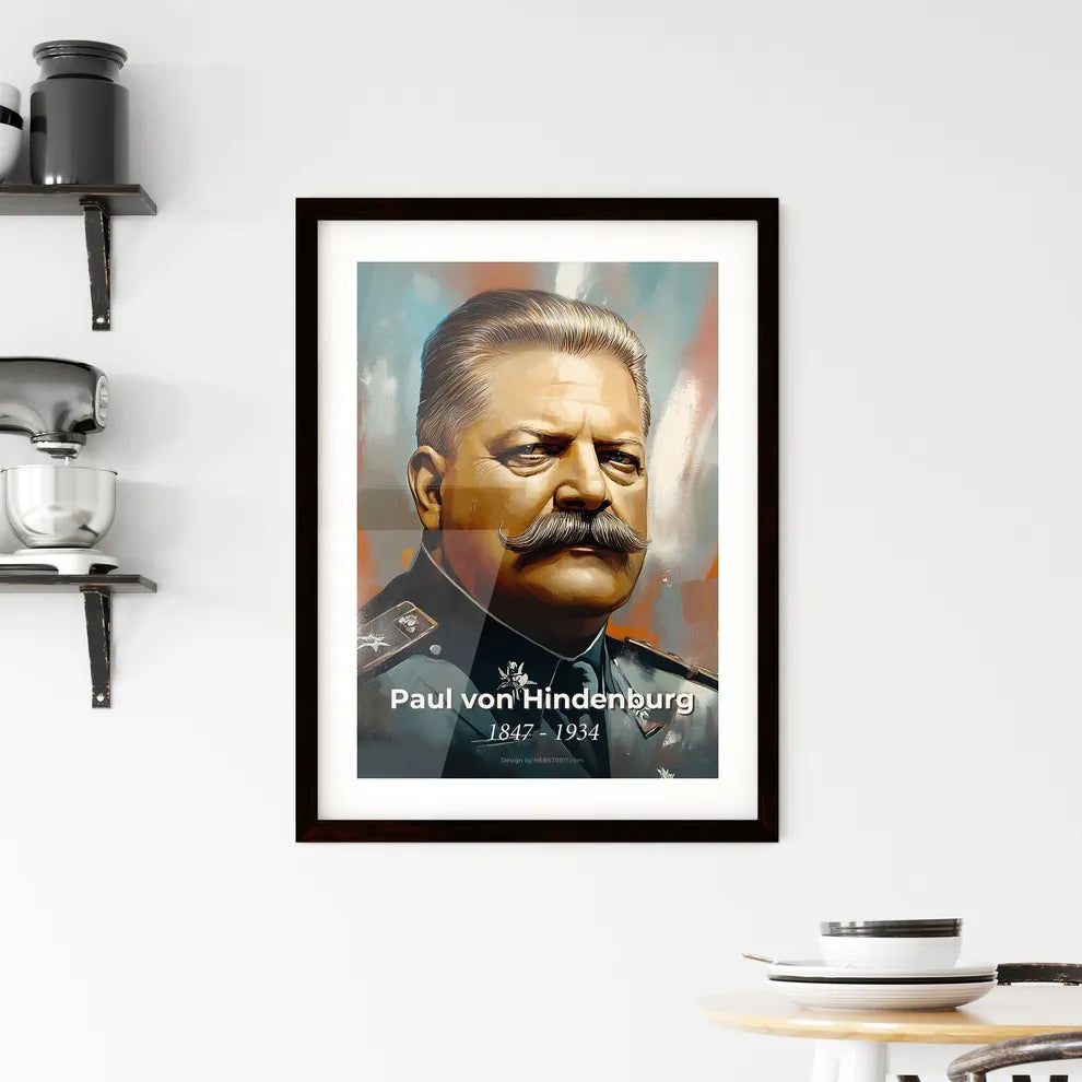 Portrait of Paul von Hindenburg Hangings