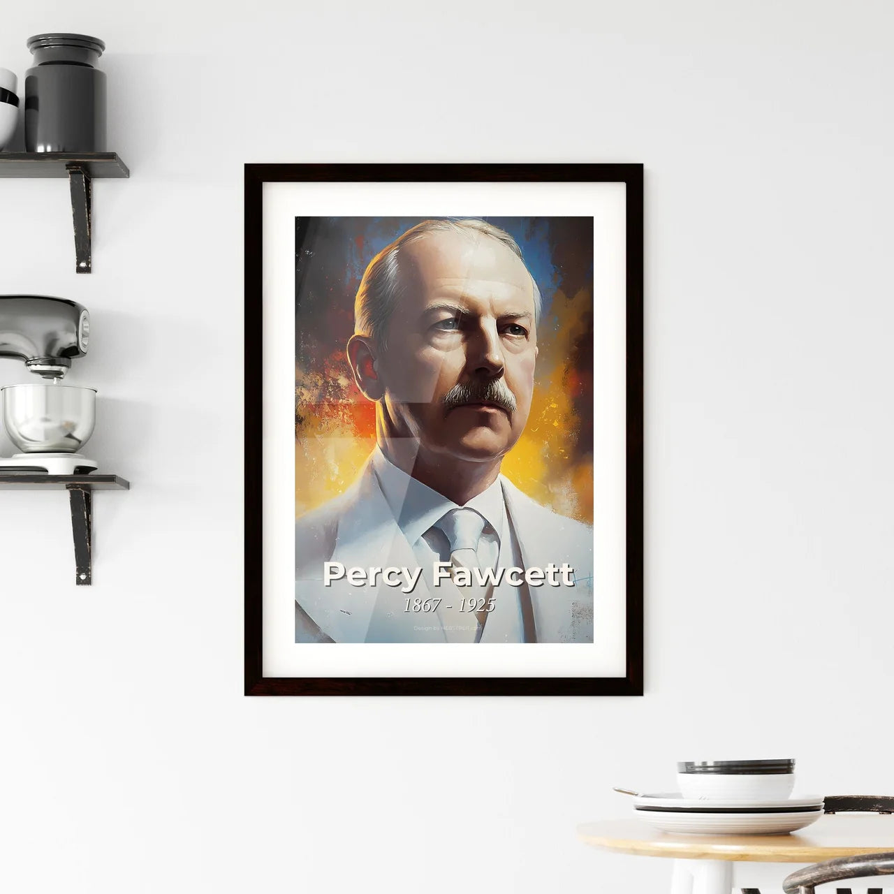 Portrait of Percy Fawcett Hangings