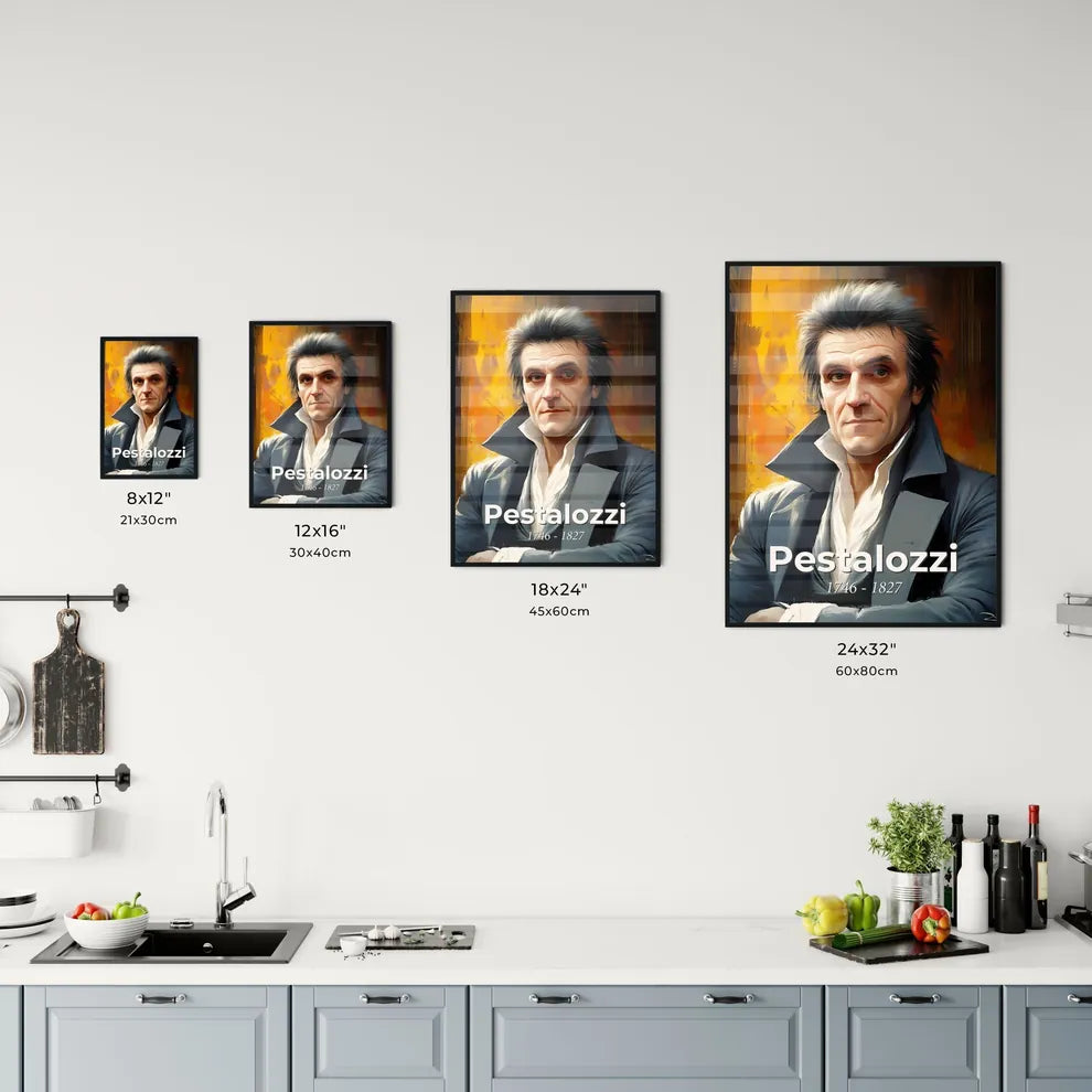 Portrait of Pestalozzi Size Chart