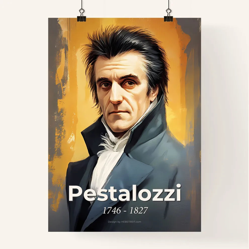 Portrait of Pestalozzi Poster