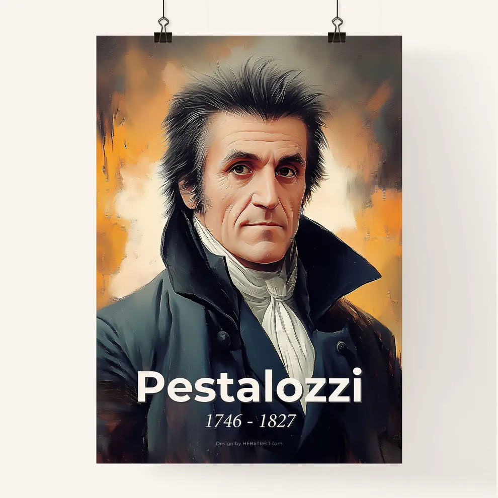 Portrait of Pestalozzi Poster