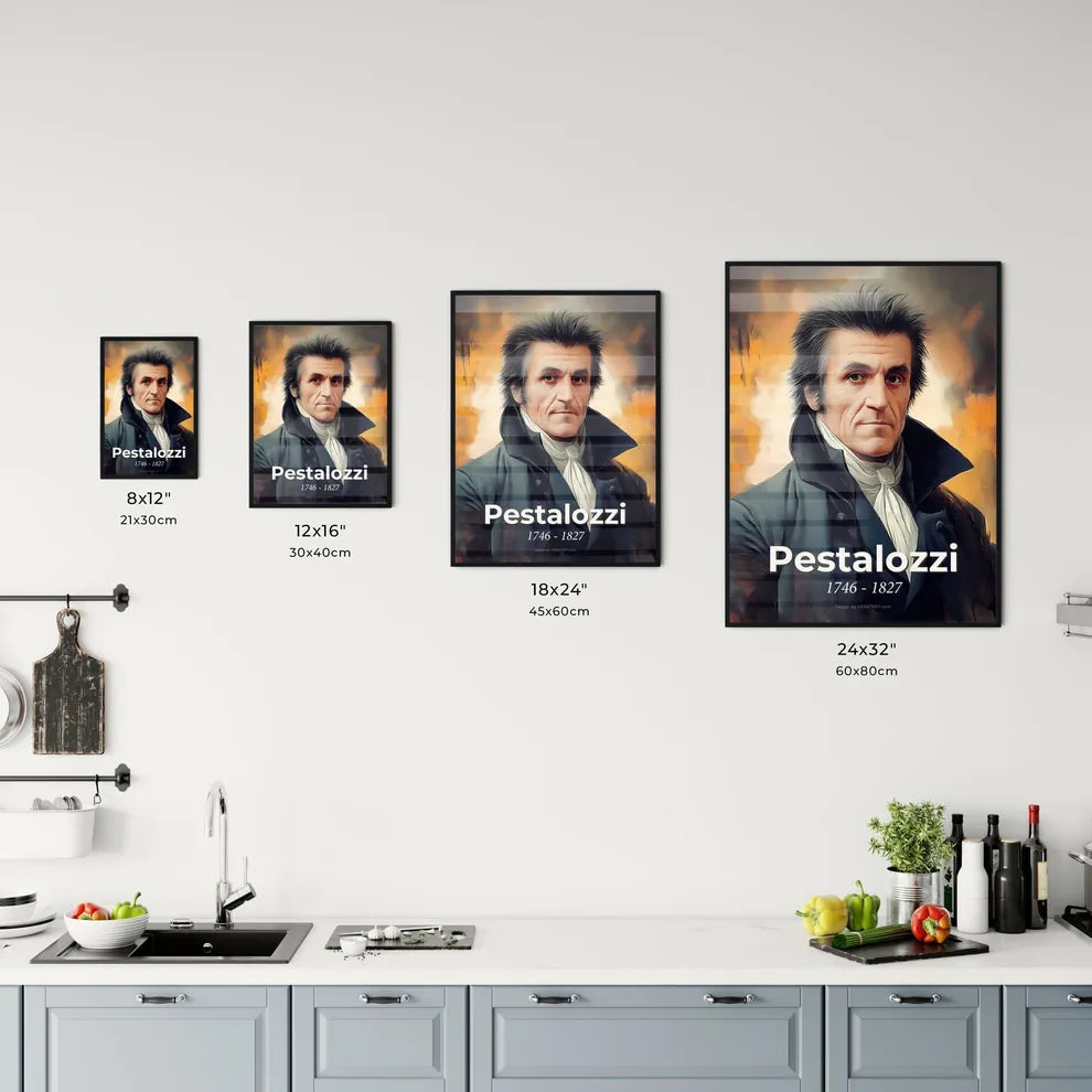 Portrait of Pestalozzi Size Chart