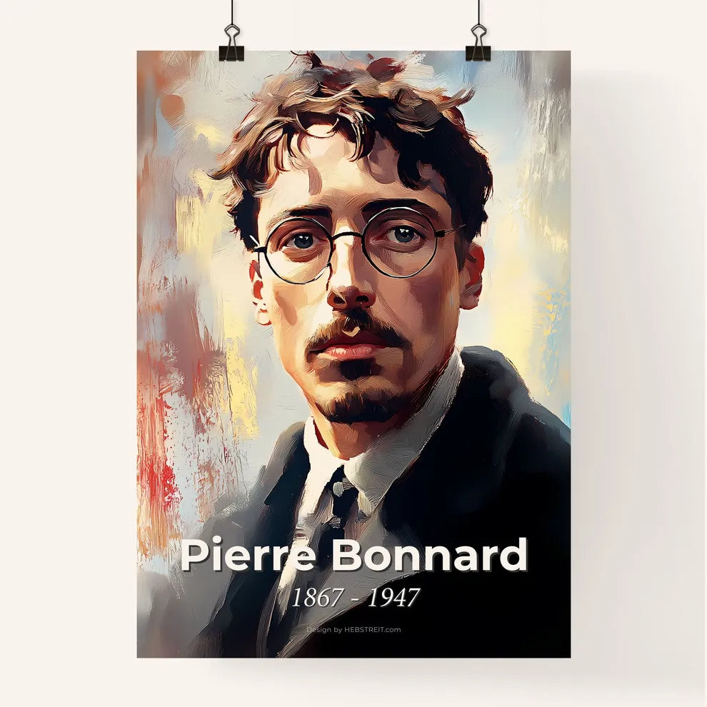 Portrait of Pierre Bonnard Poster
