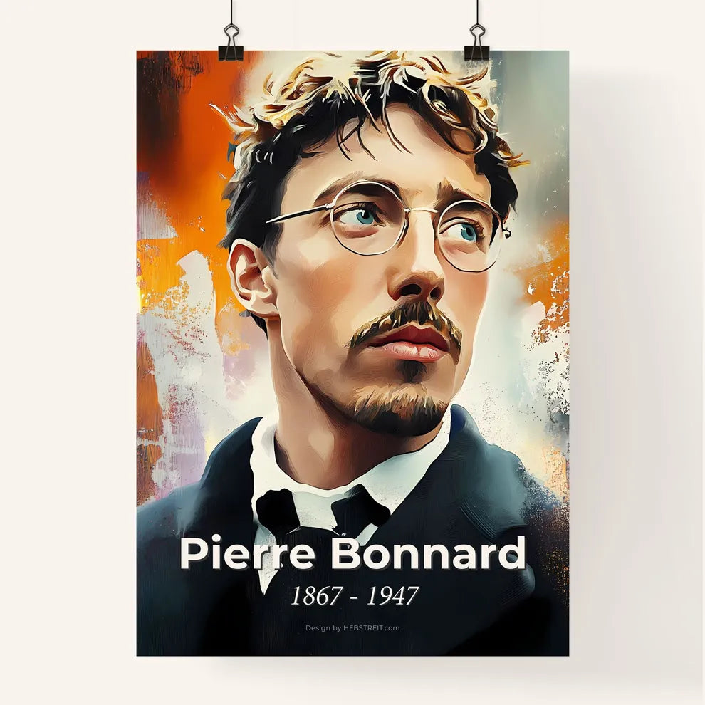 Portrait of Pierre Bonnard Poster