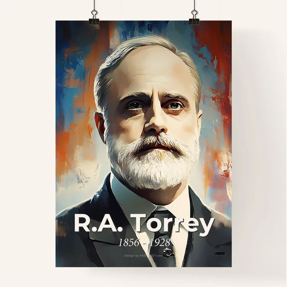 Portrait of R.A. Torrey Poster