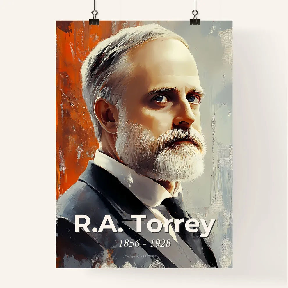 Portrait of R.A. Torrey Poster