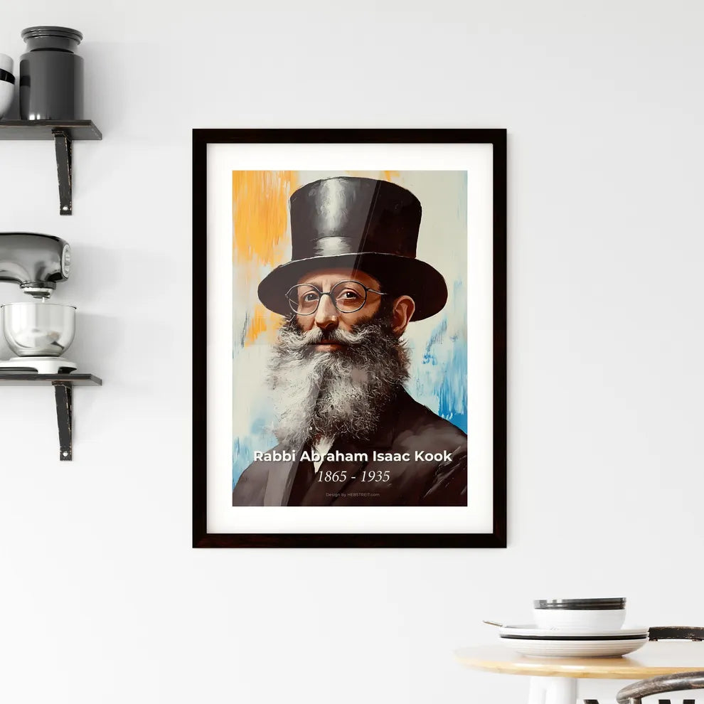 Portrait of Rabbi Abraham Isaac Kook Hangings