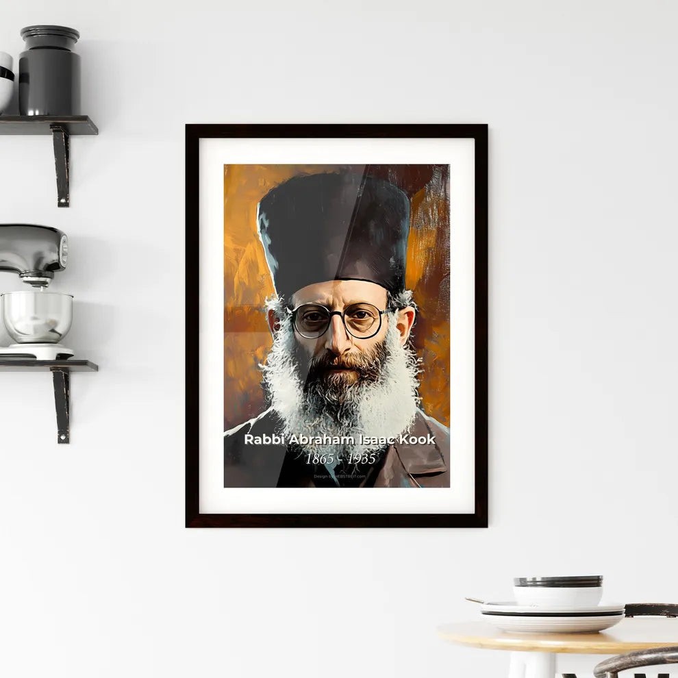 Portrait of Rabbi Abraham Isaac Kook Hangings