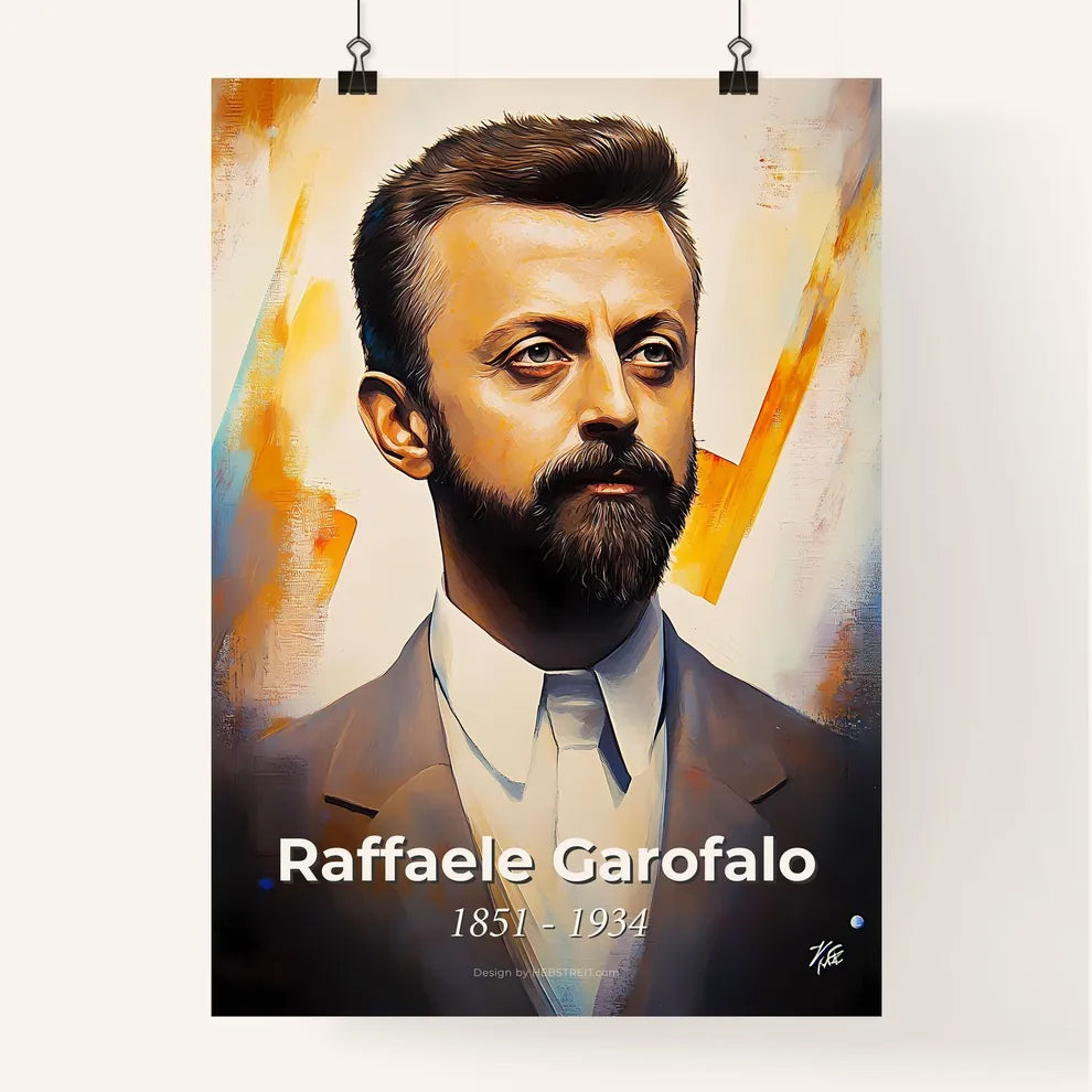 Portrait of Raffaele Garofalo Poster