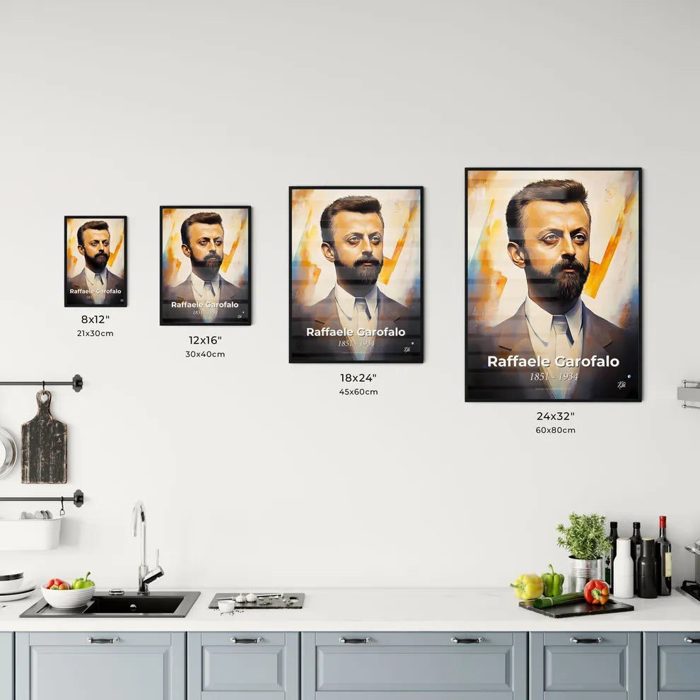 Portrait of Raffaele Garofalo Size Chart