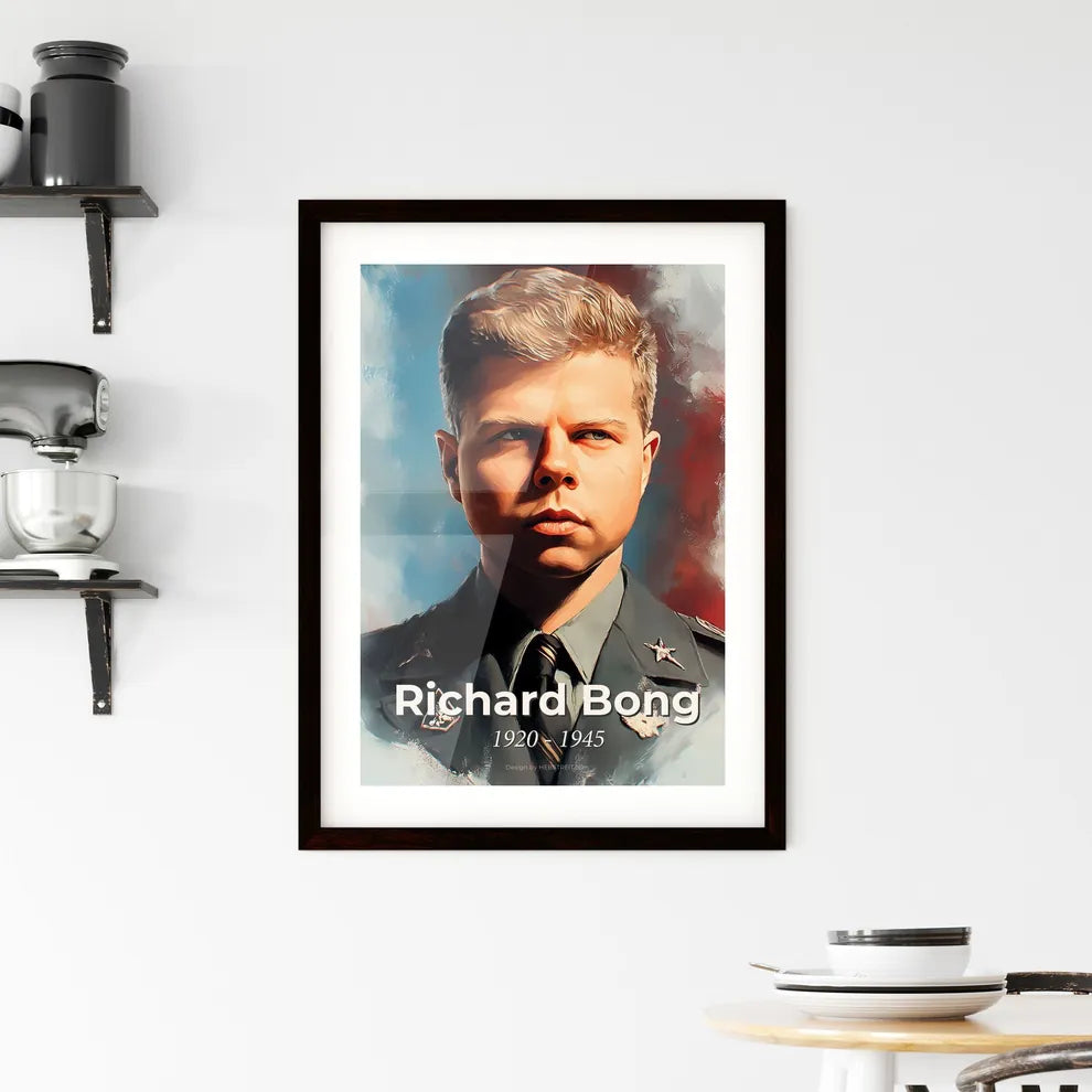 Portrait of Richard Bong Hangings