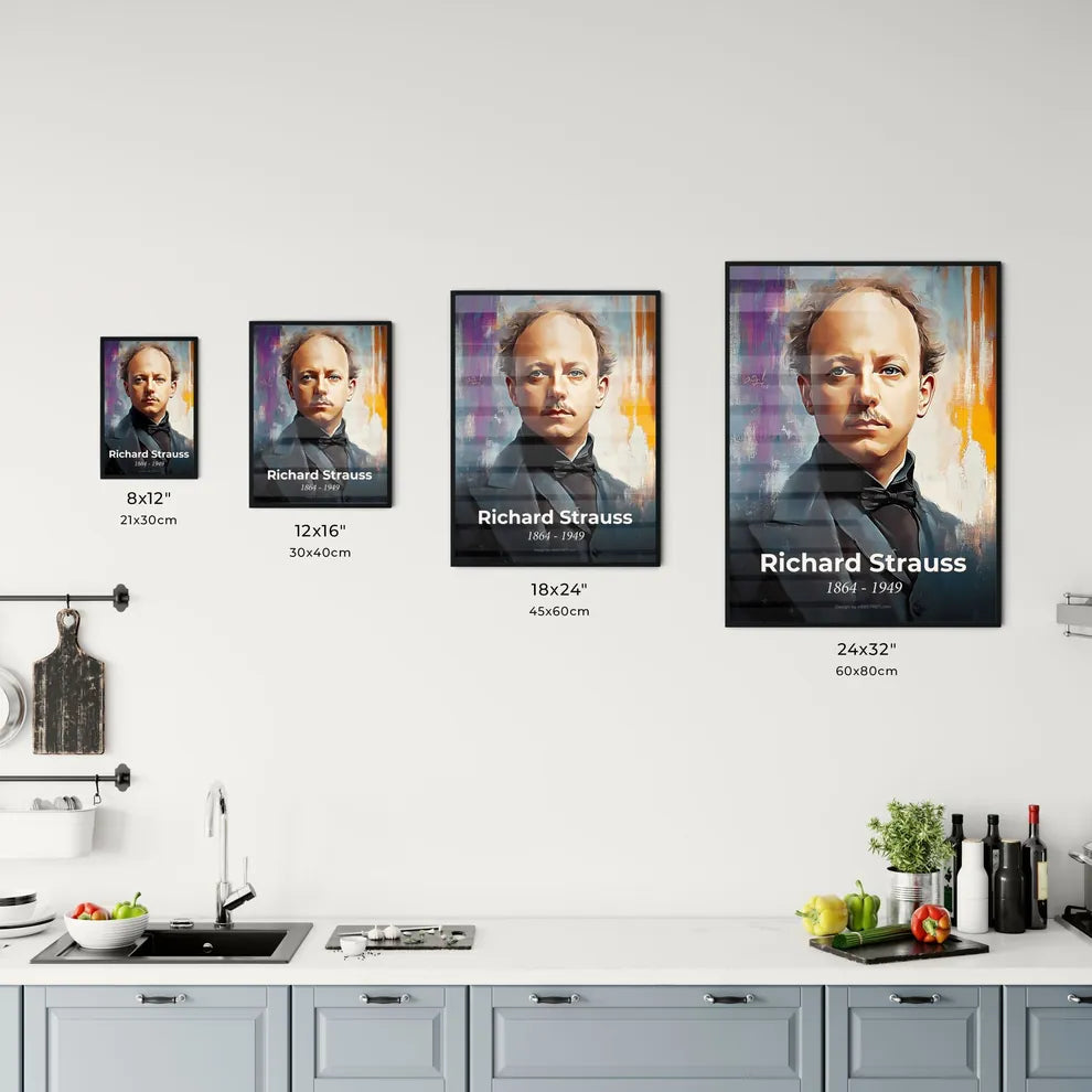 Portrait of Richard Strauss - Kitchen Hangings