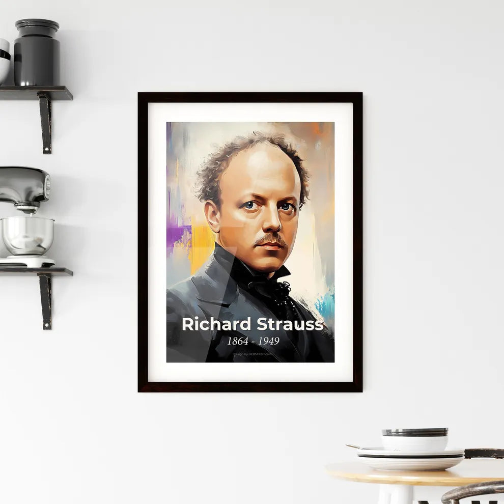 Portrait of Richard Strauss Hangings