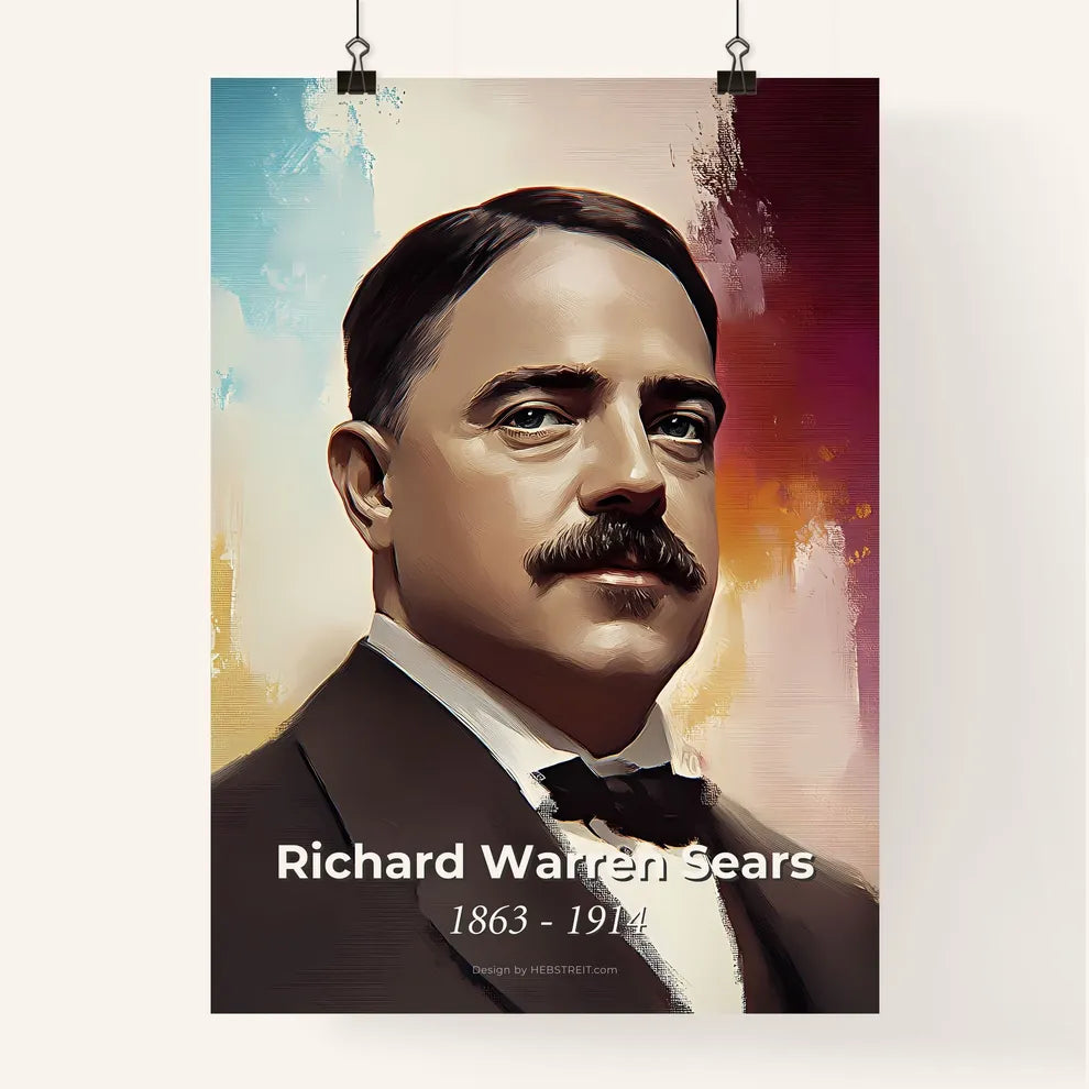 Portrait of Richard Warren Sears Poster