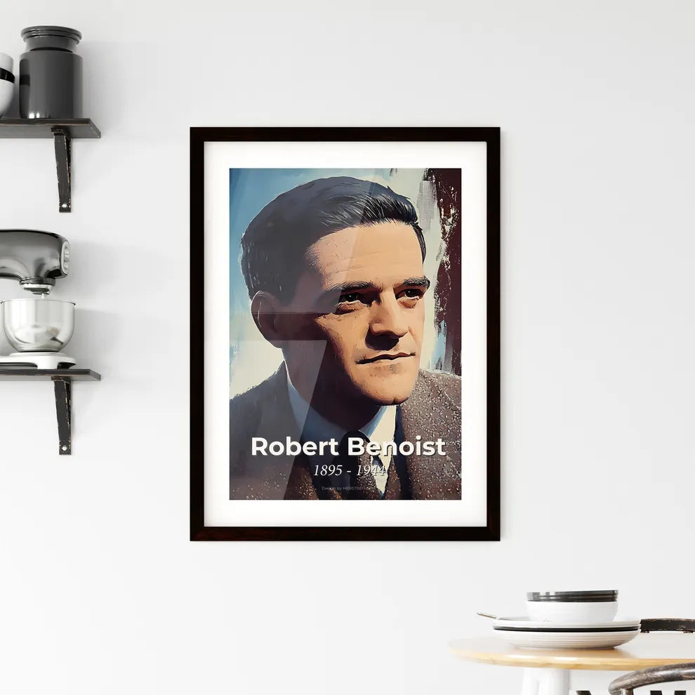 Portrait of Robert Benoist Hangings