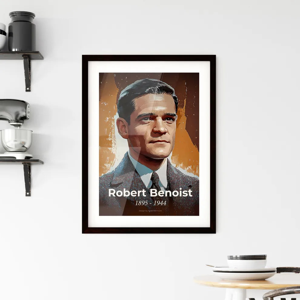 Portrait of Robert Benoist Hangings