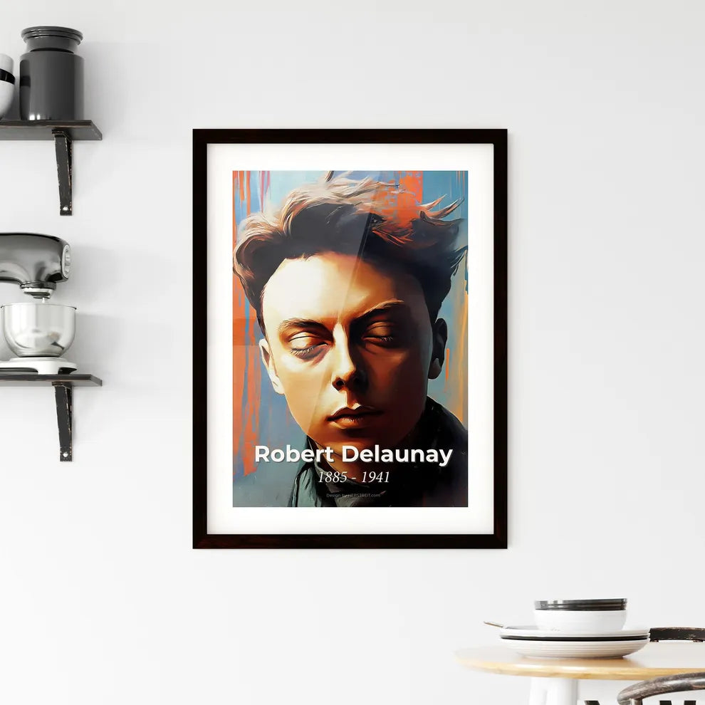 Portrait of Robert Delaunay Framed Print