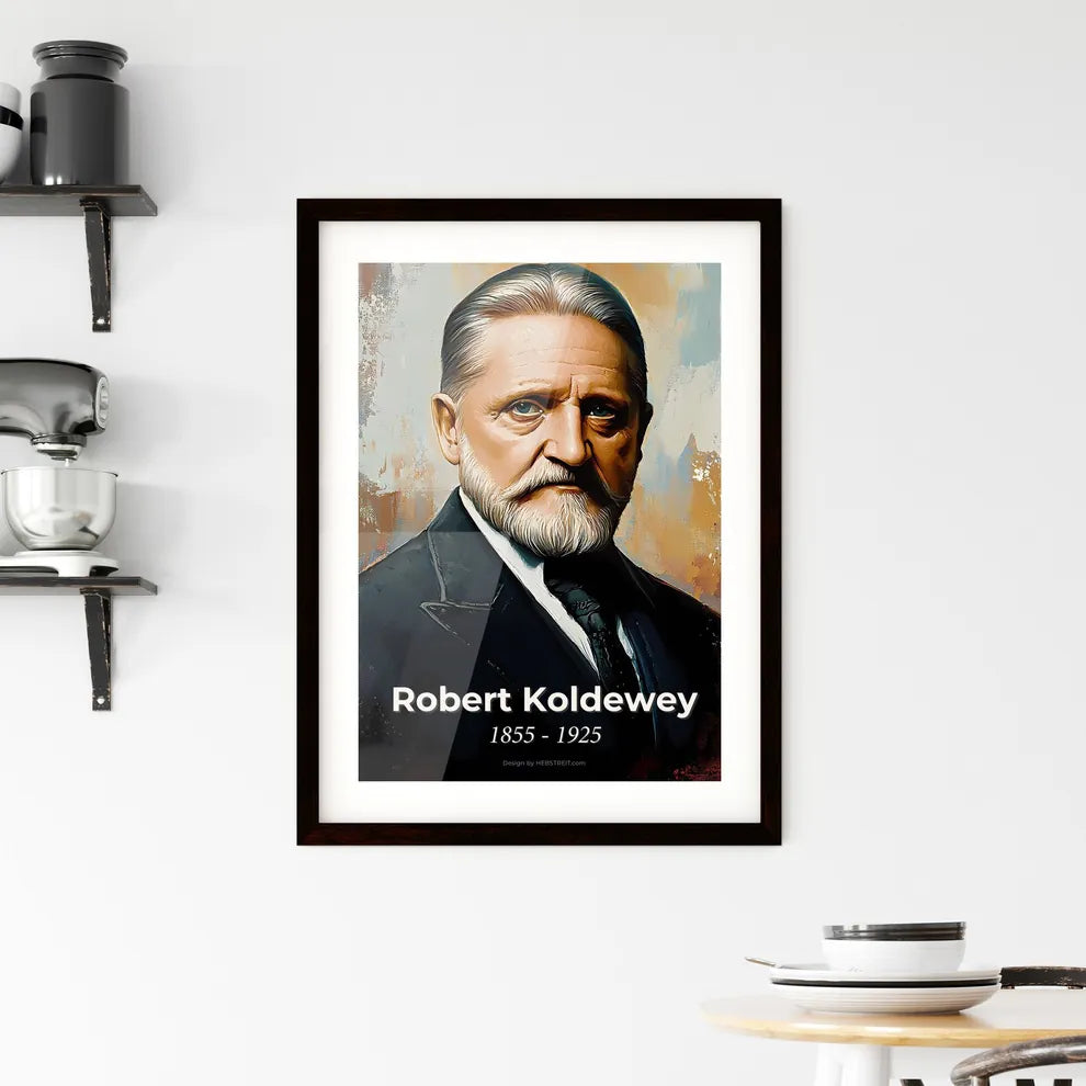 Portrait of Robert Koldewey Hangings