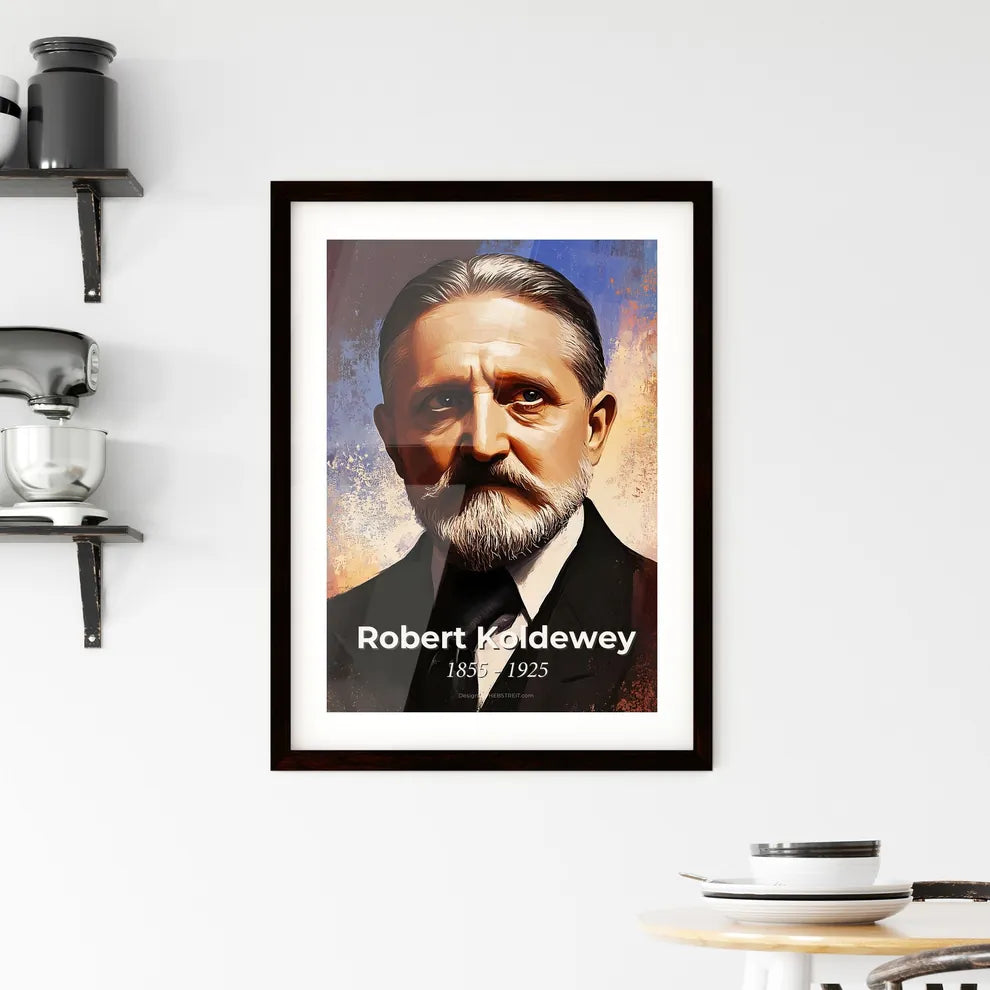 Portrait of Robert Koldewey Hangings