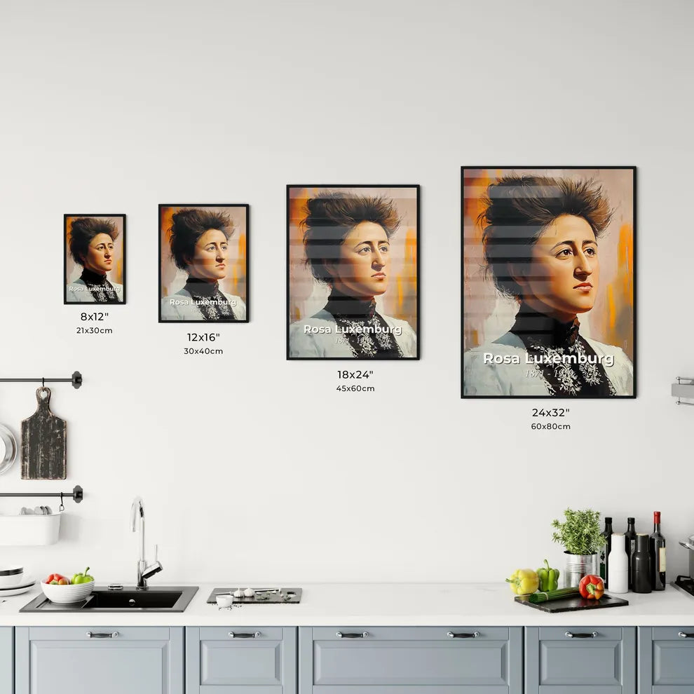 Portrait of Rosa Luxemburg - Kitchen Hangings