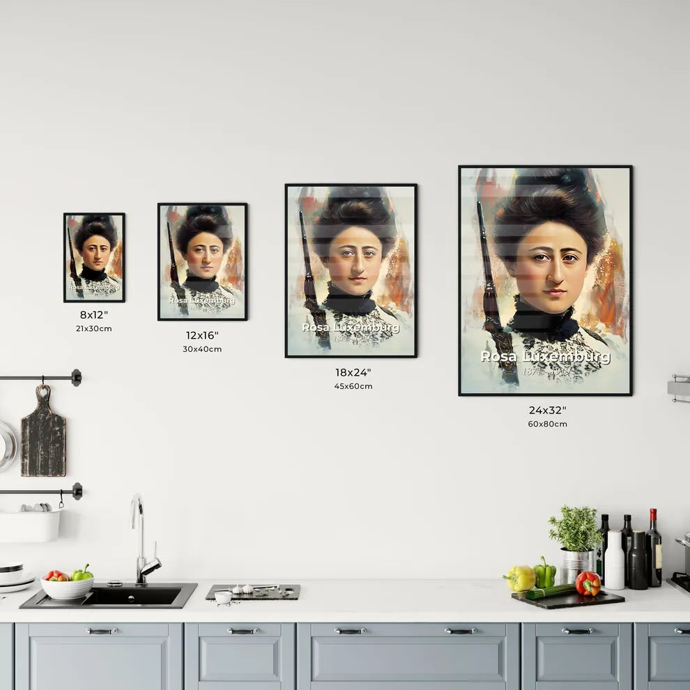 Portrait of Rosa Luxemburg - Kitchen Hangings