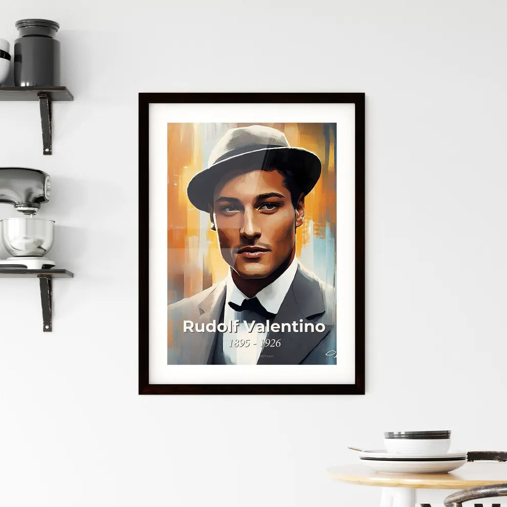 Portrait of Rudolf Valentino Hangings