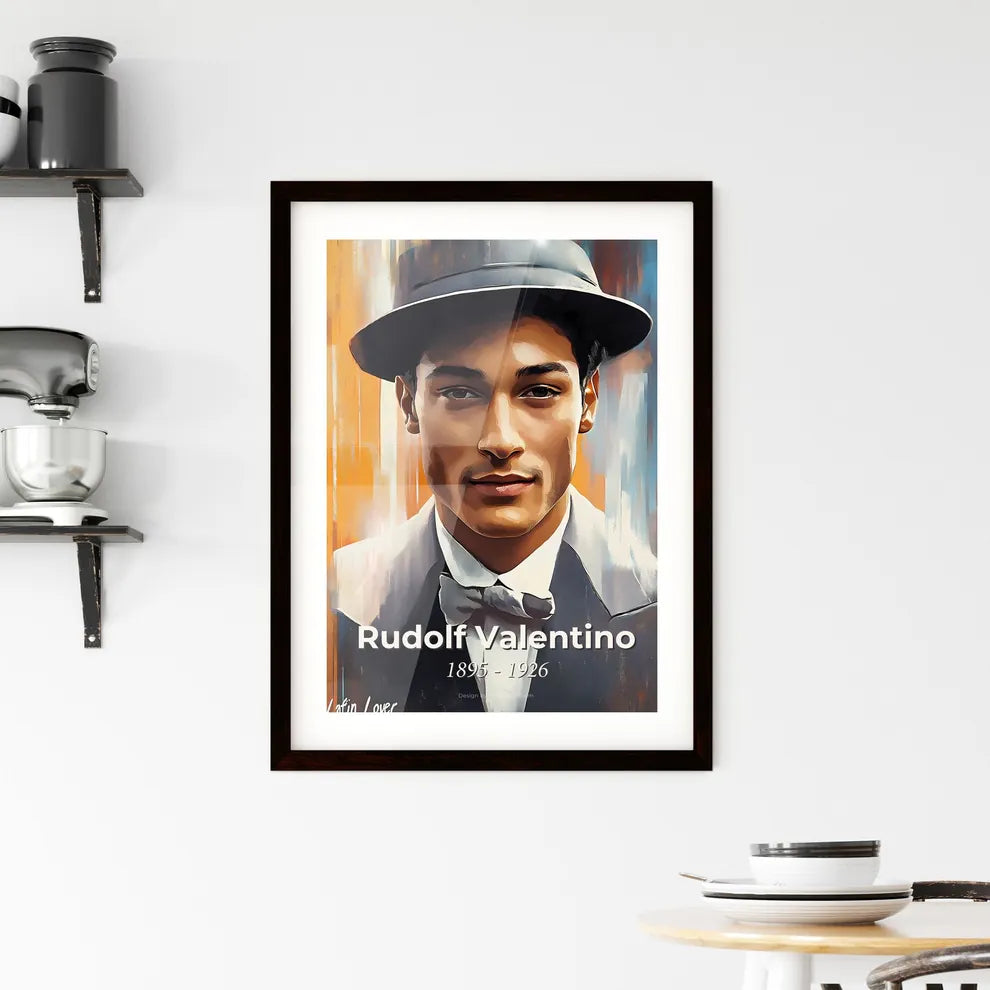 Portrait of Rudolf Valentino Hangings